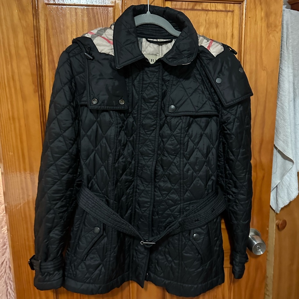 Women’s Burberry Finsbridge Quilted Jacket - Size L
